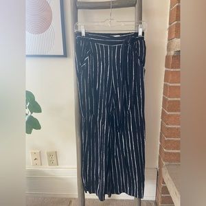 Wilfred - Women’s Striped High-Waisted Pants - US S